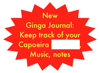 New Ginga Journal: Keep track of your Capoeira progress, Music, notes
